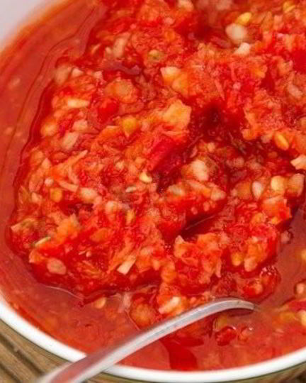 Рецепт аджики по-абхазски без хрена без варки