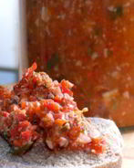 Аджика с грецкими орехами