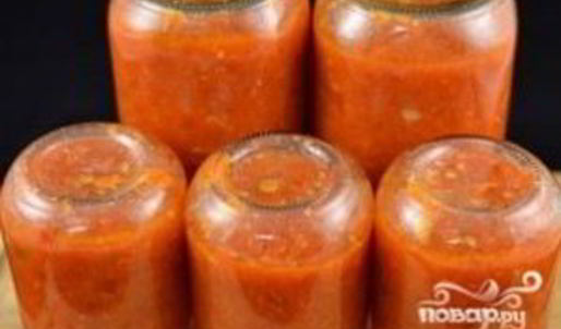 аджика с острым перцем