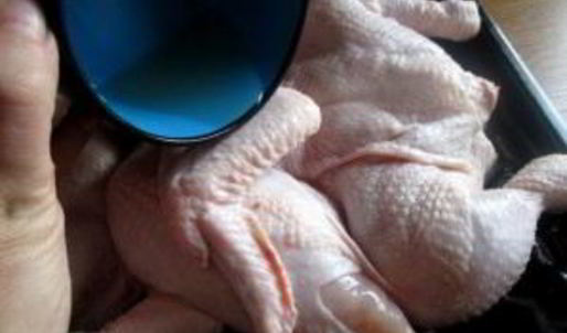 курица в духовке с аджикой