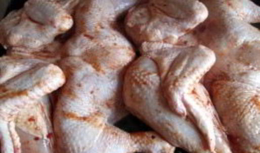 курица в духовке с аджикой