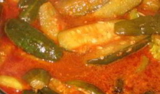 огурцы, консервированные в аджике