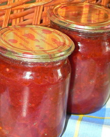 Рецепт свеклы в аджике