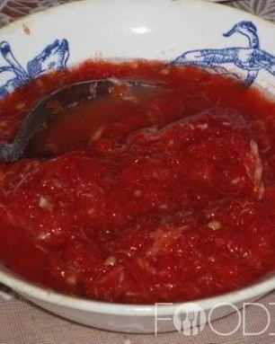 Сырая аджика