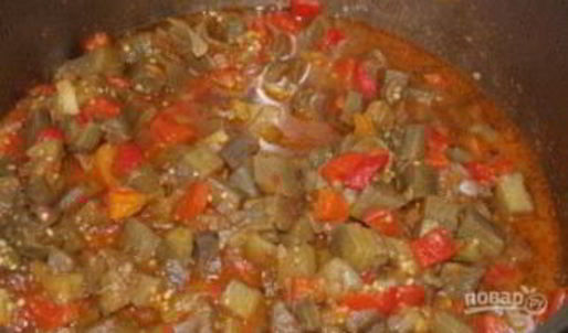 баклажанная икра на зиму