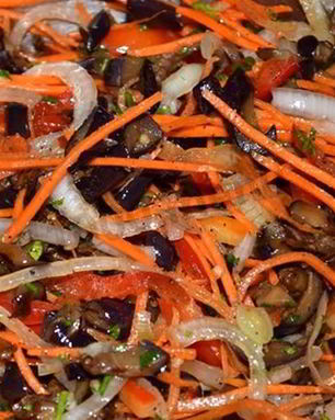 Баклажаны по-корейски без стерилизации