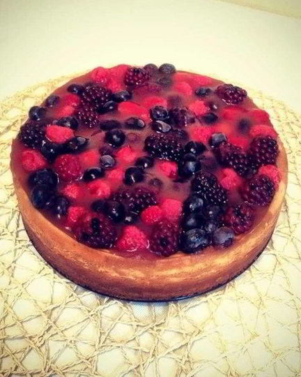 Рецепт чизкейка лесные ягоды