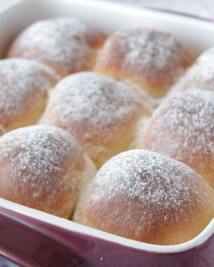 Рецепт бухтелей с абрикосовым джемом