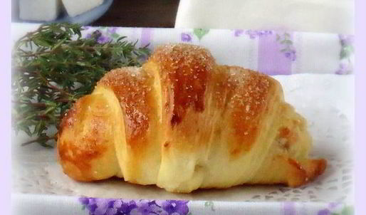 булочки слоеные с джемом и вареной сгущенкой