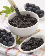 Быстрый черничный джем