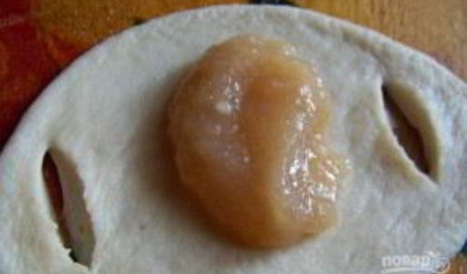 дрожжевое тесто с джемом