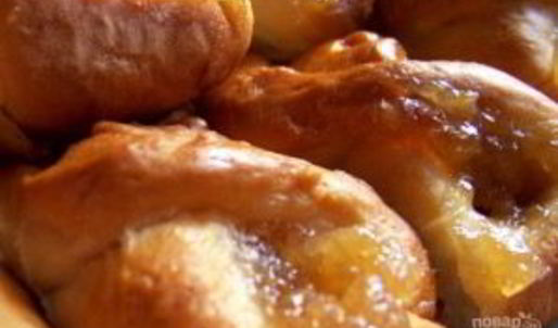 дрожжевое тесто с джемом