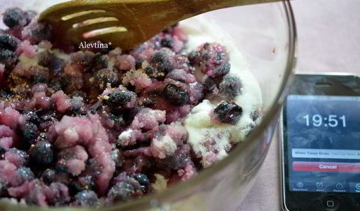 джем черничный из морозилки