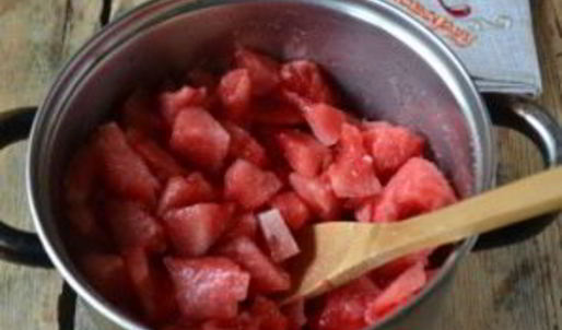 джем из арбузной мякоти