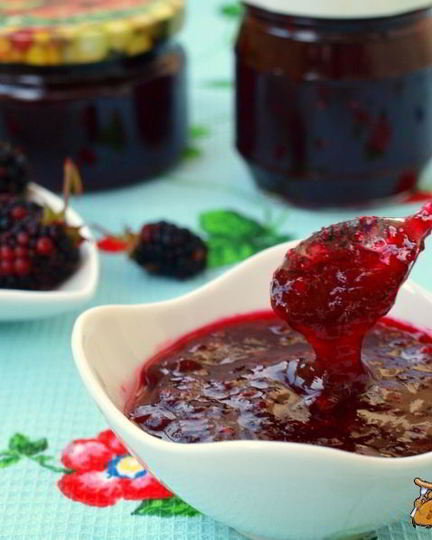 Рецепт джема из ежевики