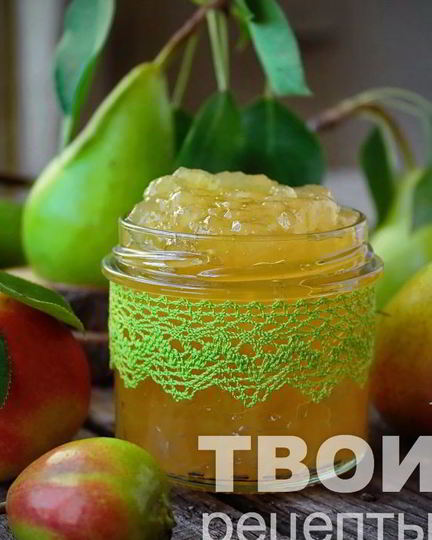 Рецепт джема из груш