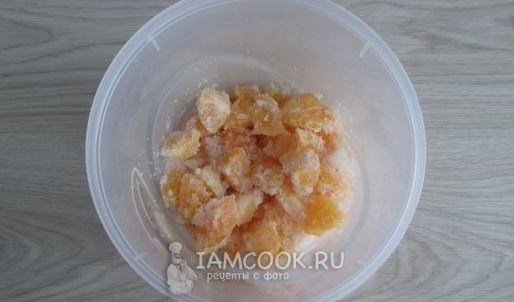 джем из мандаринов в микроволновке