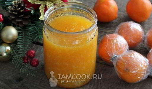 джем из мандаринов в микроволновке
