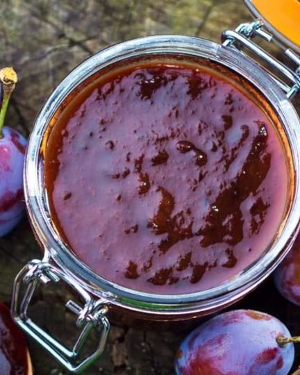 Рецепт джема из слив и яблок