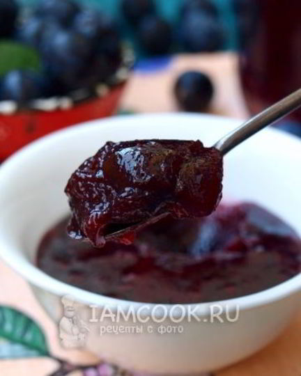 Рецепт джема из терна