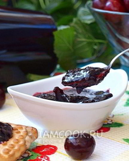 Рецепт джема из вишни и шелковицы