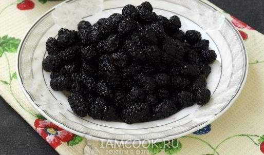 джем из вишни и шелковицы