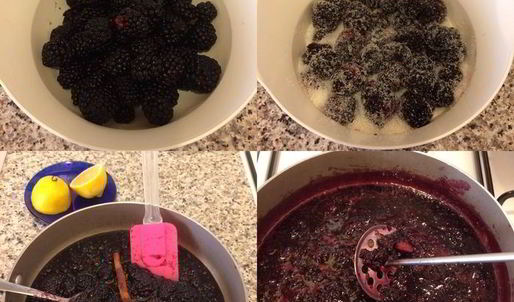 ежевичный джем