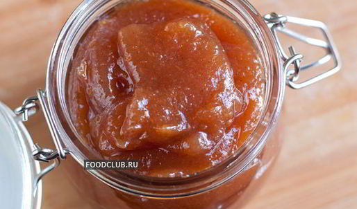 грушевый джем с ванилью