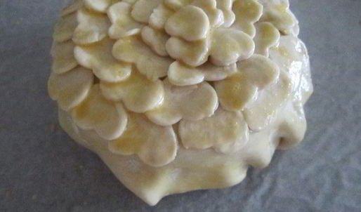 камамбер с клубничным джемом