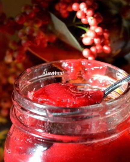 Рецепт клюквенного джема