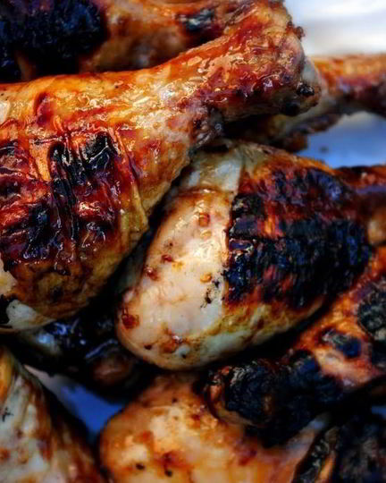 Рецепт куриных голеней в глазури из джема