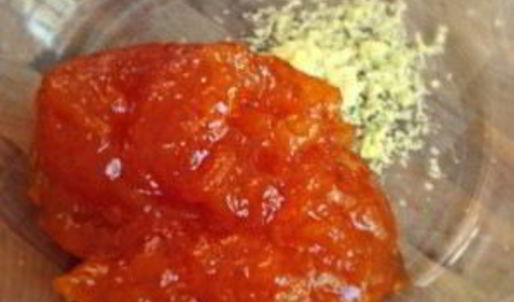 куриные голени в глазури из джема