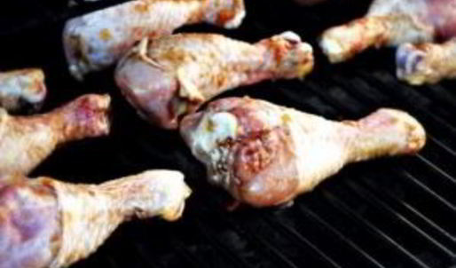 куриные голени в глазури из джема