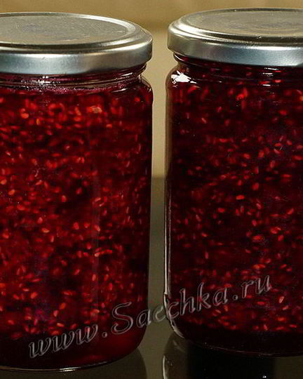 Рецепт малинового джема