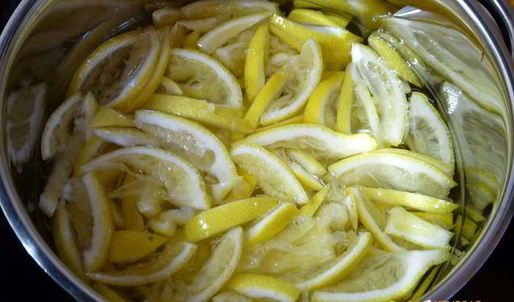 янтарный джем из апельсинов и лимонов