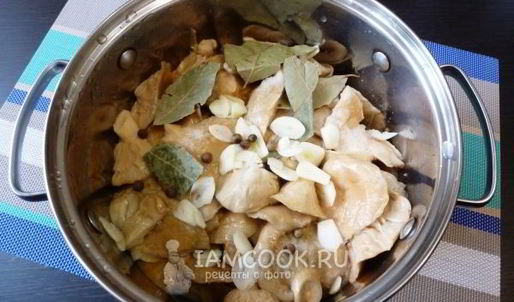 грузди на зиму в банках