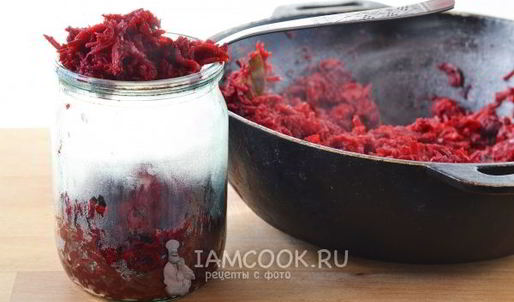 икра из свеклы на зиму