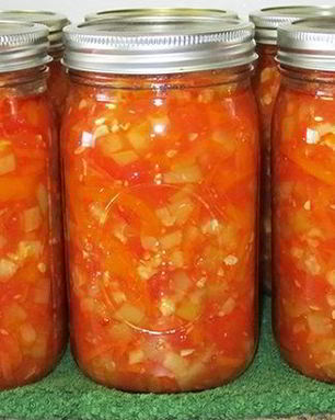 Кабачки с морковкой и чесноком на зиму