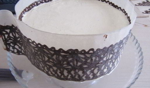 гречневый торт с брусничным компотом