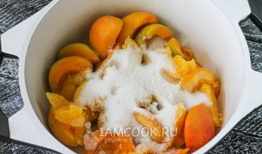 компот из абрикосов и апельсинов на зиму