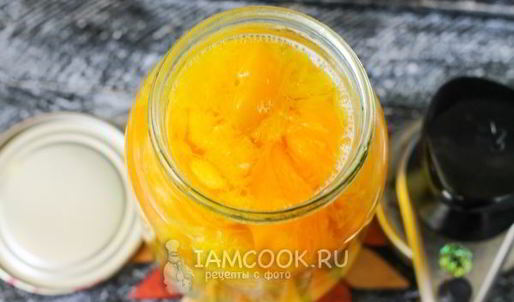 компот из абрикосов и апельсинов на зиму