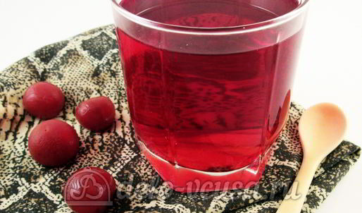 компот из черешни на зиму