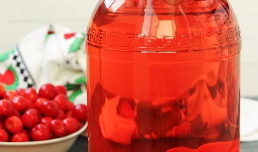 компот из черешни с косточками без стерилизации