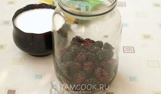 компот из ежевики на зиму