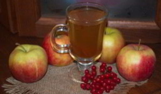 компот из калины и яблок