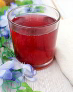 Компот из кизила, яблок и мяты