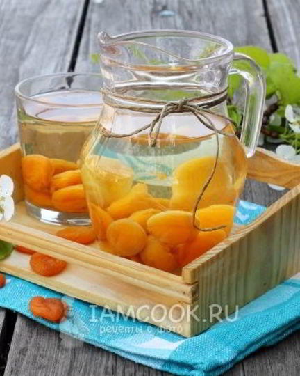 Рецепт компота из кураги