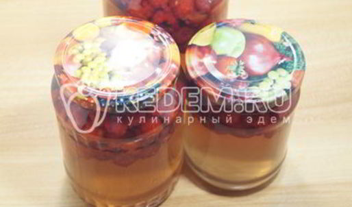 компот из малины