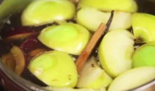 компот из слив и яблок