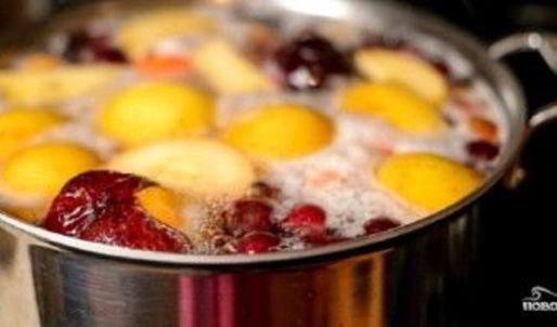 компот из свежих фруктов